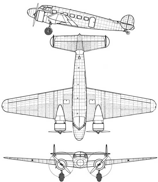 Lockheed-Electra-Schematic